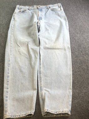 Levis 550 Jeans Mens 33x30 Blue Vintage Orange Tab 90s Relaxed USA Tapered 1993